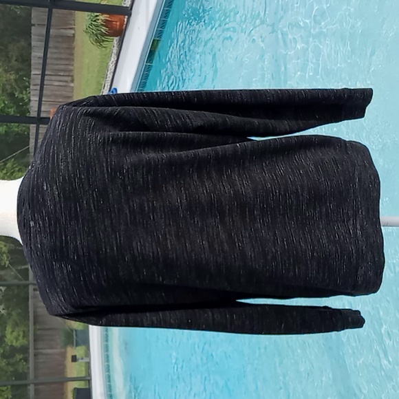 PINK By Victoria Secret Women's  Logo Campus Fleece Sweatshirt Size Small Black - Picture 6 of 12